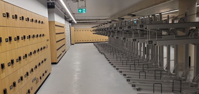Cora Bike Rack Circular Quay Tower 5 Cora Bike Rack EOT
