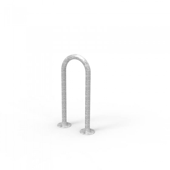 cbr3b galvanised bike rail perspective