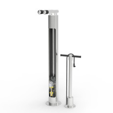 bmsp bike mainenance stand tyre pump stainless v2
