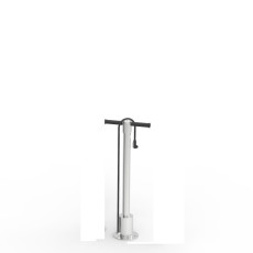bp bike tyre pump stainless