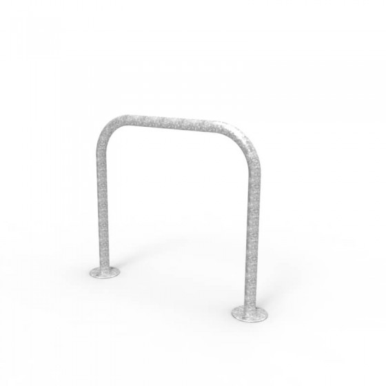 cbr1b galvanised bike rail perspective